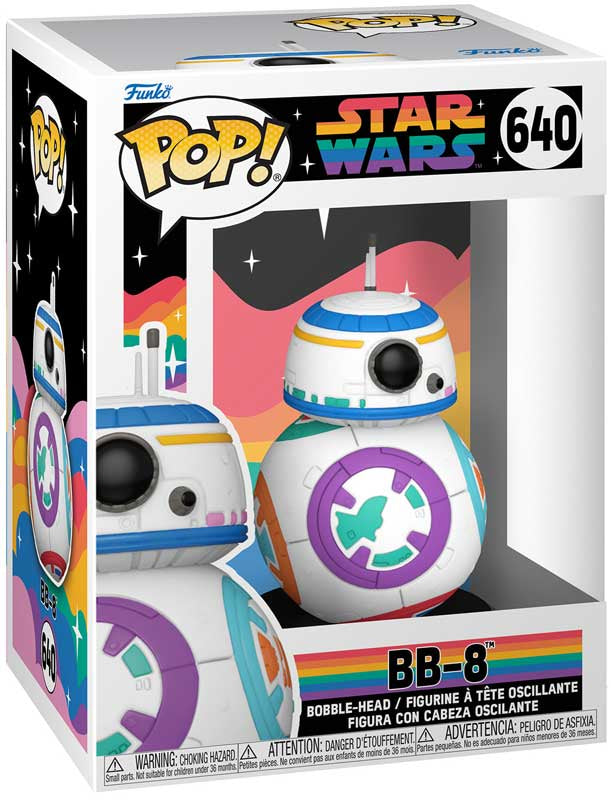 Star Wars POP! Animation Vinyl Figure Pride BB-8 9 cm
