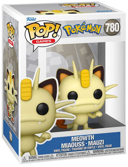 Pokemon POP! Games Vinyl Figure Meowth (EMEA) 9 cm