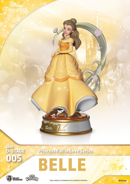 Disney Mini Diorama Stage Statues Princess Fall In Love Series 12 cm (RANDOM)